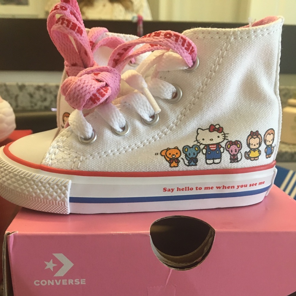 Toddler girl converse